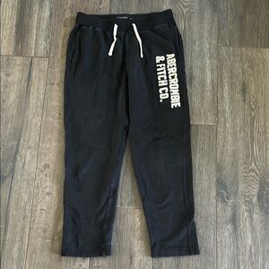 Abercrombie & Fitch Black Joggers